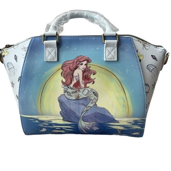 Loungefly Bags Loungefly Disney Princess Little Mermaid Satchel Bag loungefly-bags-loungefly-disney-princess-little-mermaid-satchel-bag